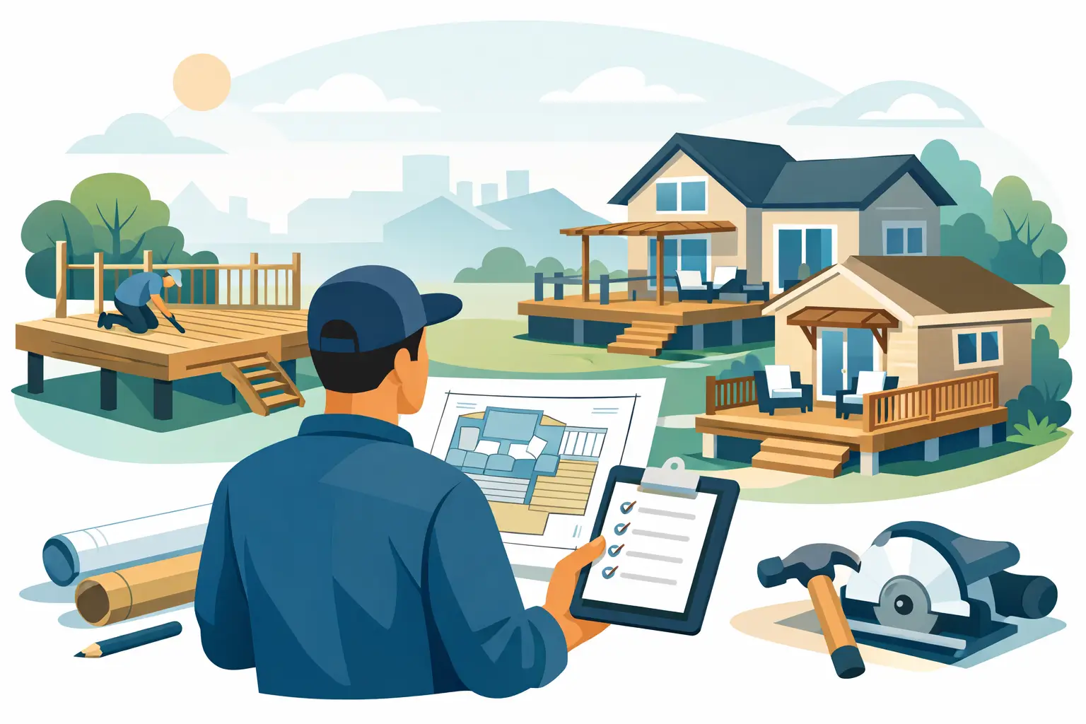 Choosing a Deck Builder for Homes