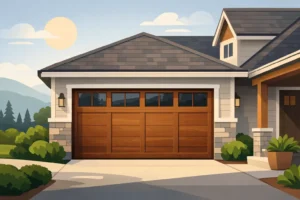Custom Wood Garage Doors That Fit Your Home