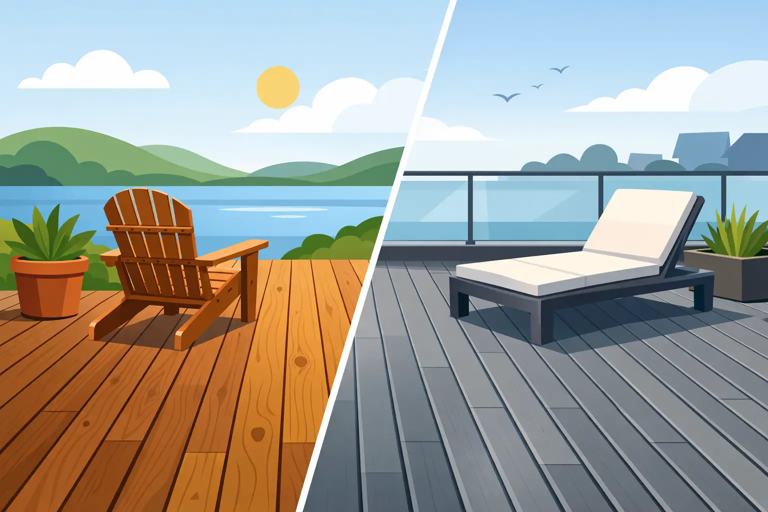 Wood Deck Versus Composite Deck: Which Wins?