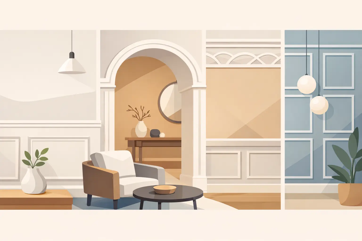 Decorative Wall Trim Patterns That Add Value
