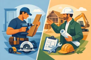 Finish Carpenter vs General Contractor: Who to Hire
