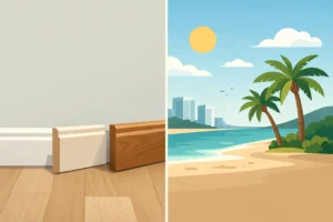 MDF Versus Wood Baseboards for South Florida