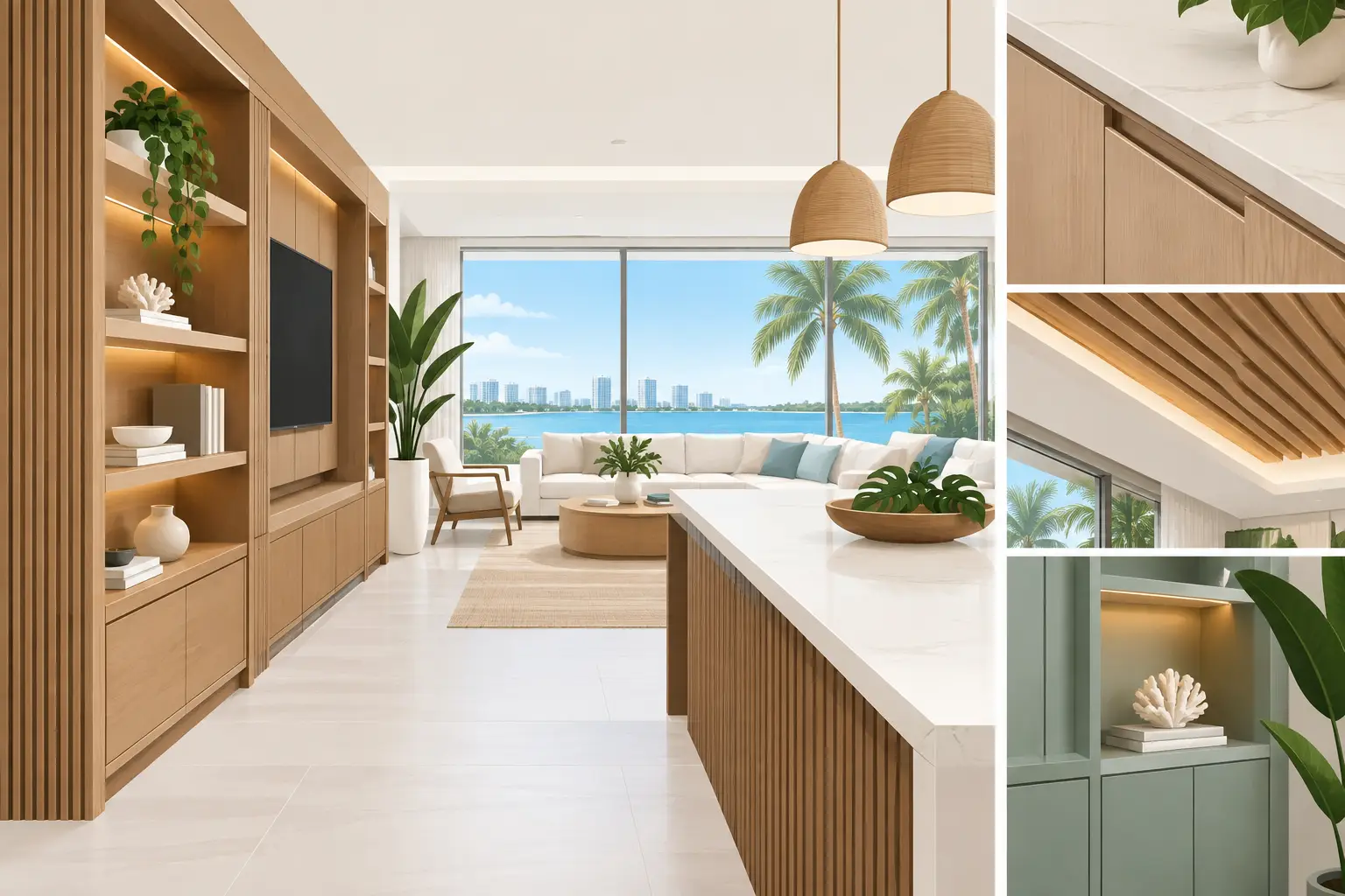 Custom Millwork Design Trends for South Florida