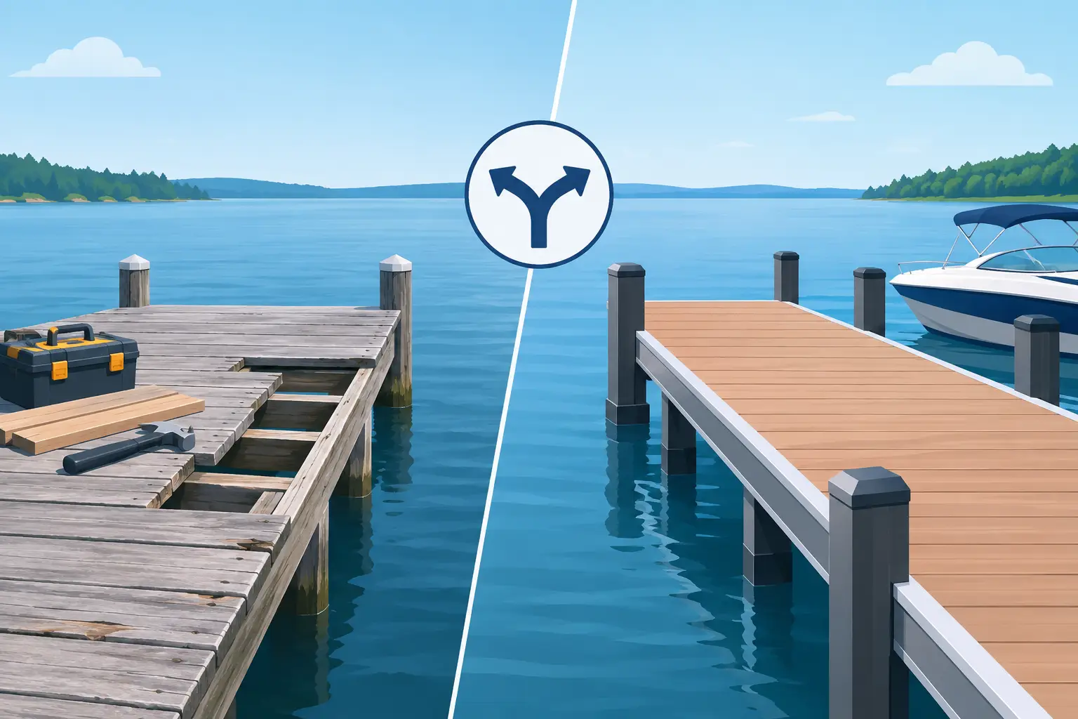 Dock Repair vs Replacement: Which Is Right?