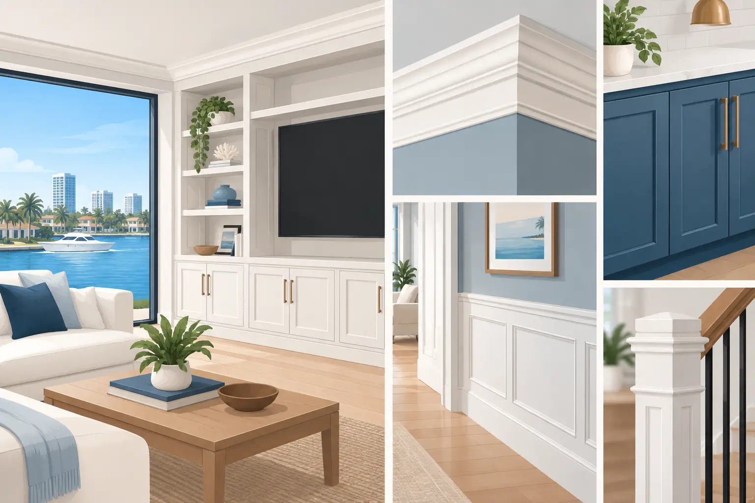 Fort Lauderdale Millwork Examples for Your Home